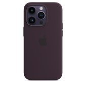 Apple Silicone Case 1:1 for iPhone 14 Pro with MagSafe Elderberry