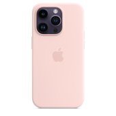 Apple Silicone Case 1:1 for iPhone 14 Pro Max with MagSafe Chalk Pink