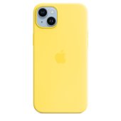 Apple Silicone Case 1:1 for iPhone 14 Plus with MagSafe Canary Yellow
