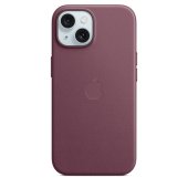 Apple FineWoven Case 1:1 for iPhone 15 with MagSafe Mulberry