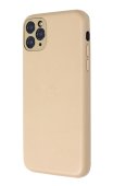 Apple PU Leather Case for iPhone 11 Pro Gold (With Camera Lens Protection)