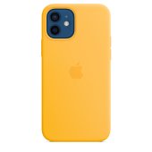 Apple Silicone Case 1:1 for iPhone 12 Pro Max with MagSafe Sunflower