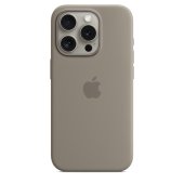 Apple Silicone Case 1:1 for iPhone 15 Pro with MagSafe Clay