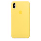 Apple Silicone Case 1:1 for iPhone Xs Max Canary Yellow