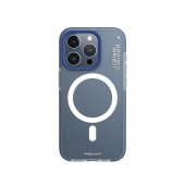 Blueo Dual Color Phone Case for iPhone 15 Pro Max with MagSafe Dark Blue