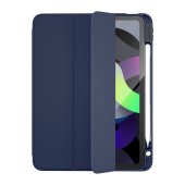 Blueo Ape Case with Leather Sheath for iPad 10.2''(2019/2020/2021) Navy Blue