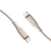 Blueo Ape Legend USB-C to USB-C Fast Charging Cable Creamy White/Orange