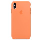 Apple Silicone Case 1:1 for iPhone X/Xs Papaya