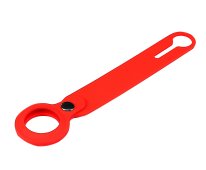 Apple AirTag Silicone Loop Red