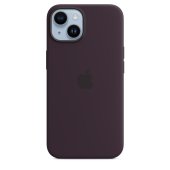 Apple Silicone Case 1:1 for iPhone 14 with MagSafe Elderberry