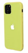 Glass+TPU Case for iPhone 11 Yellow