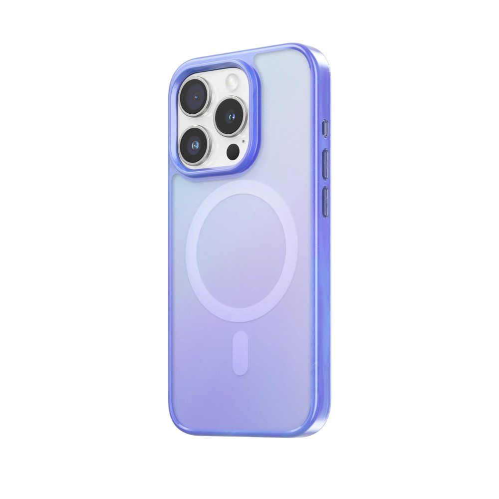 Blueo Aurora Anti-Drop Case for 15 Pro with MagSafe Purple