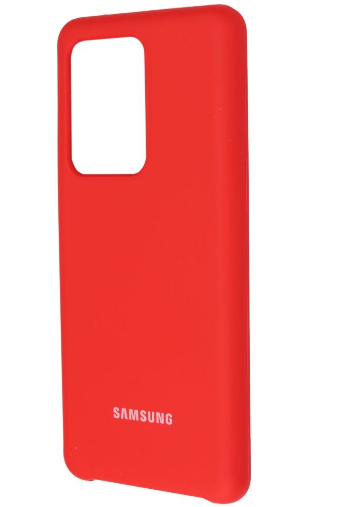 Silicone Case for Samsung S20 Ultra Red