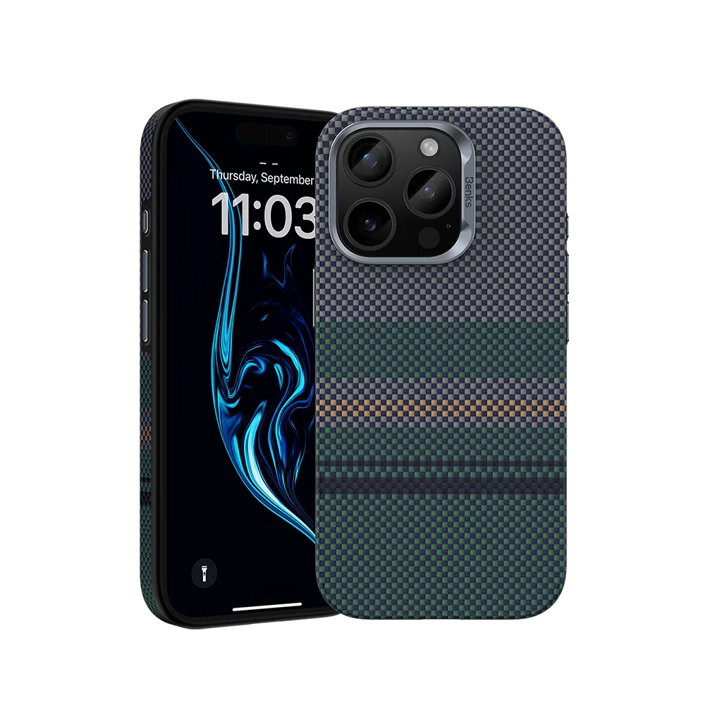 Benks Armor Pro Aurora Case for iPhone 16 Pro Max with MagSafe Black
