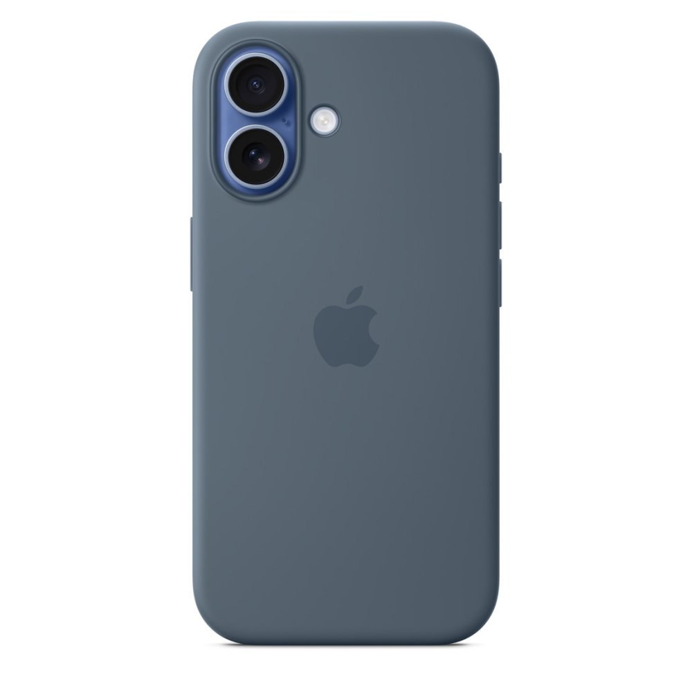 Apple Silicone Case 1:1 for iPhone 17 with MagSafe Anchor Blue