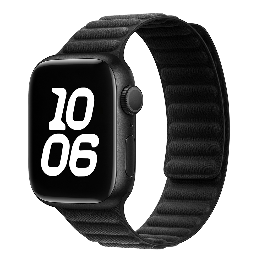FineWoven Magnetic Link for Apple Watch 42/44/45/46/49 mm Black