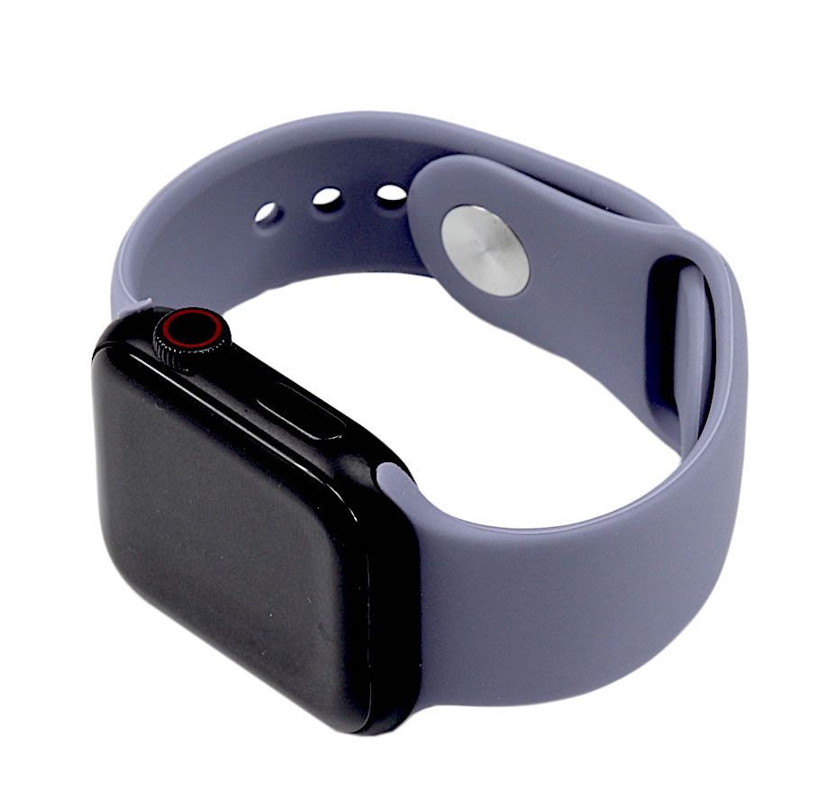 Silicone Watch Band for for Apple Watch 42/44mm S/M Alaskan Blue