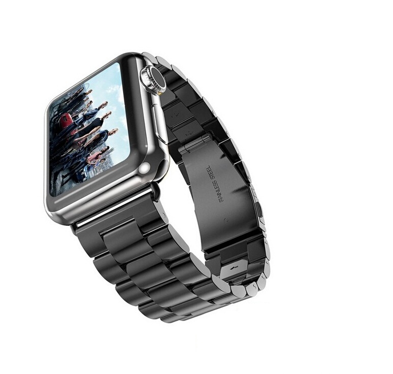Stainless Steel Bracelet for Apple Watch 42mm Black