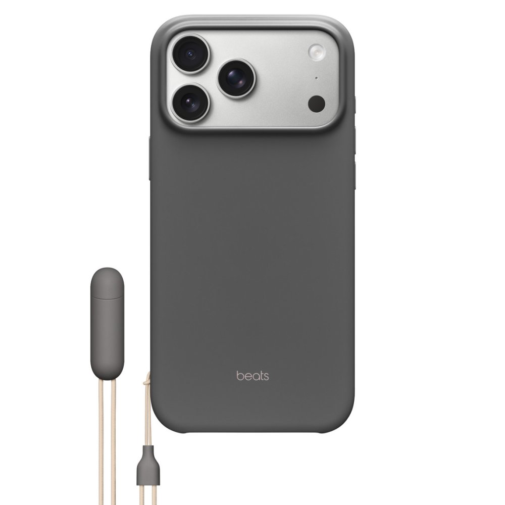 Beats iPhone 17 Pro Max Case with MagSafe and Camera Control Granite Gray