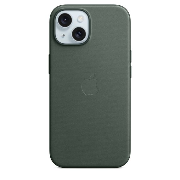 Apple FIneWoven Case 1:1 for iPhone 15 with MagSafe Evergreen