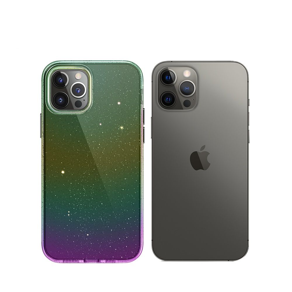 Blueo Crystal Drop PRO Resistance Phone Case for iPhone 13 Pro Dark Nebula