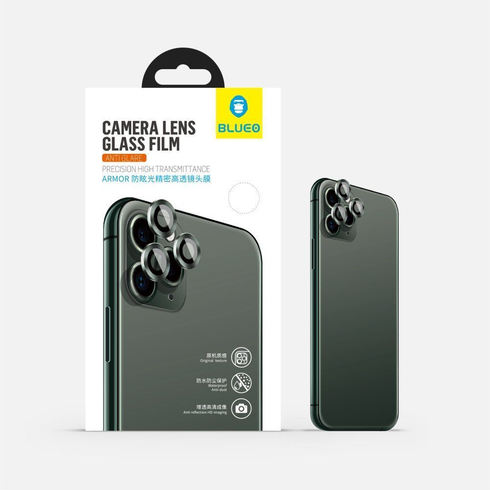 Blueo Armor Phone Camera Lens Protector for iPhone 11  Mint Green