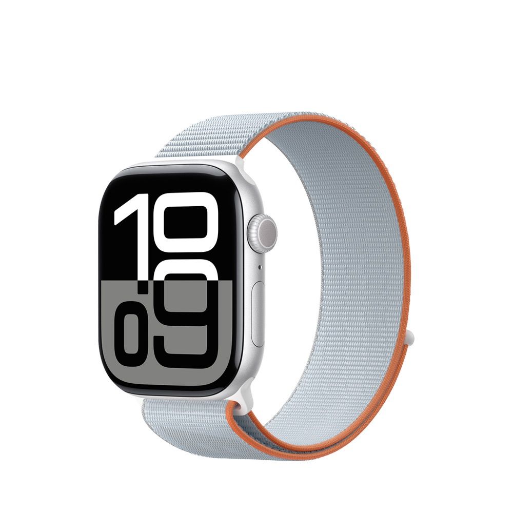 Blueo Woven Nylon Sport Band for Apple Watch 38/40/41/42 mm Grey