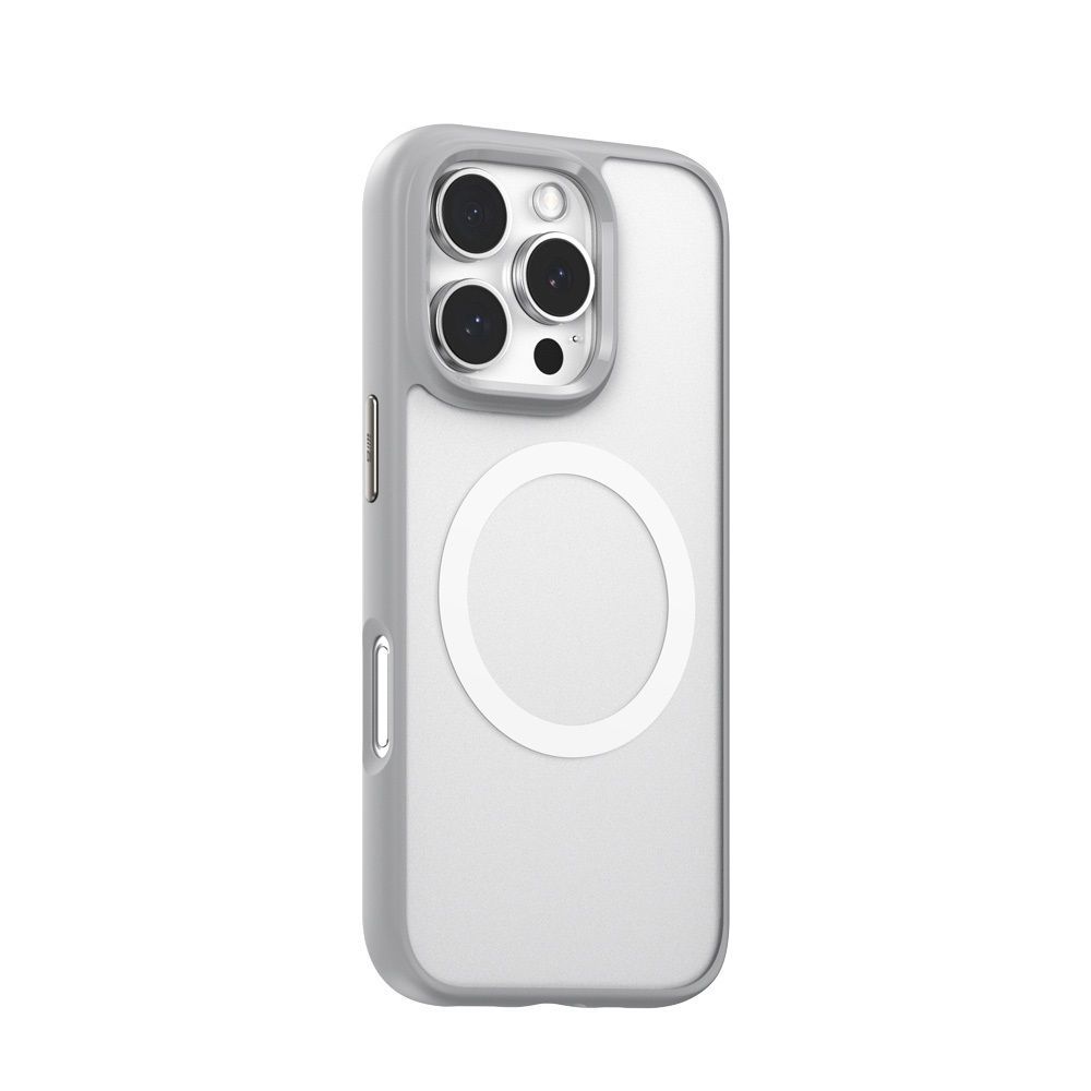 Blueo Frosted Anti-Drop Case for iPhone 15 Pro Max with MagSafe Grey (Updated