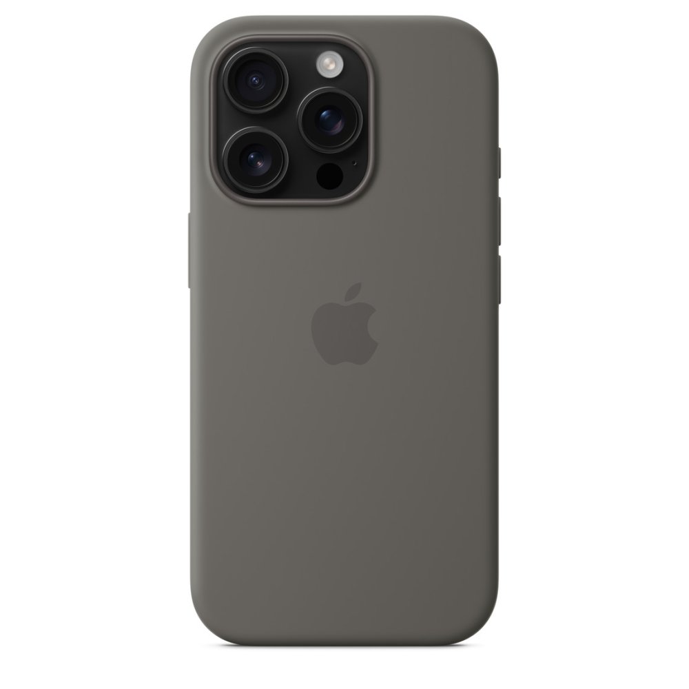 Apple Silicone Case 1:1 for iPhone 16 Pro Stone Green