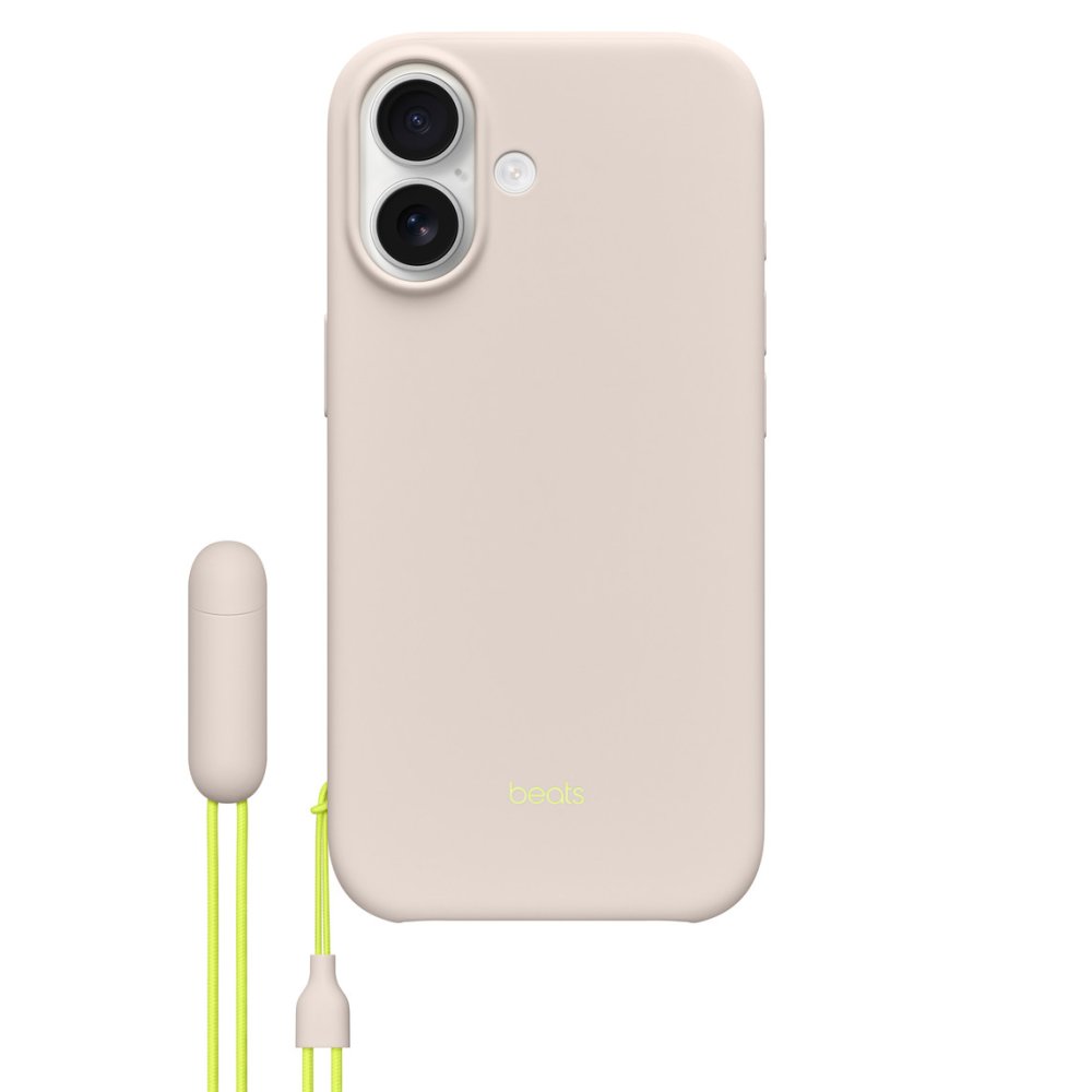 Beats iPhone 17 Case with MagSafe and Camera Control Lime Stone