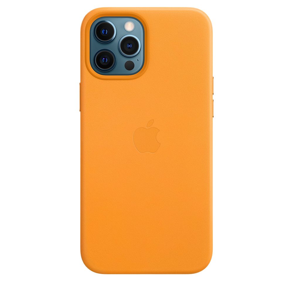 Apple Leather Case 1:1 for iPhone 12/12 Pro California Poppy