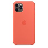 Apple Silicone Case 1:1 for iPhone 11 Pro Max Clementine (Orange)