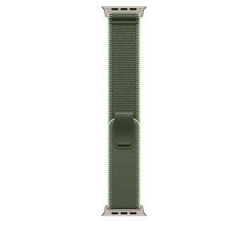 Trail Loop for Apple Watch 42/44/45/46/49 mm Green/Neon (Silver buckle)