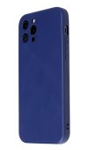 Glass+TPU Matte Case for iPhone 12 Pro Max Blue