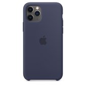 Apple Silicone Case 1:1 for iPhone 11 Pro Max Midnight Blue