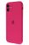 Silicone Case for iPhone 11 Pro Max Rose Red (With Camera Lens Protection)