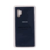 Silicone case for Samsung S10e (Full Protection) MidnightBlue