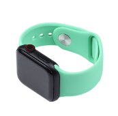 Silicone Watch Band for for Apple Watch 42/44/45 mm S/M Spearmint