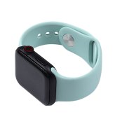 Silicone Watch Band for for Apple Watch 42/44/45 mm S/M Turquoise