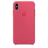 Apple Silicone Case 1:1 for iPhone Xs Max Hibiscus