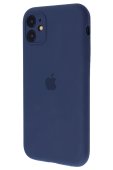 Silicone Case for iPhone 11 Pro Midnight Blue (With Camera Lens Protection)