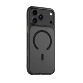 Blueo Frosted Anti-Drop Case for iPhone 17 Pro Max with MagSafe Black