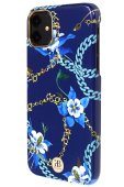 Kingxbar Luxe Living Case with Swarovski Crystals for iPhone 11 Blue