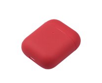 Silicone Ultra Thin Case for Airpods 2 Wine Red