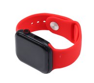 Silicone Watch Band for for Apple Watch 42/44/45 mm S/M Red