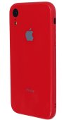Glass+TPU Case for iPhone Xr Red