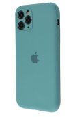 Silicone Case for iPhone 12 Pro Max Pine Green (With Camera Lens Protection)