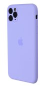 Apple Silicone Case for iPhone 11 Pro Max Elegant Purple (With Camera Lens Protection)