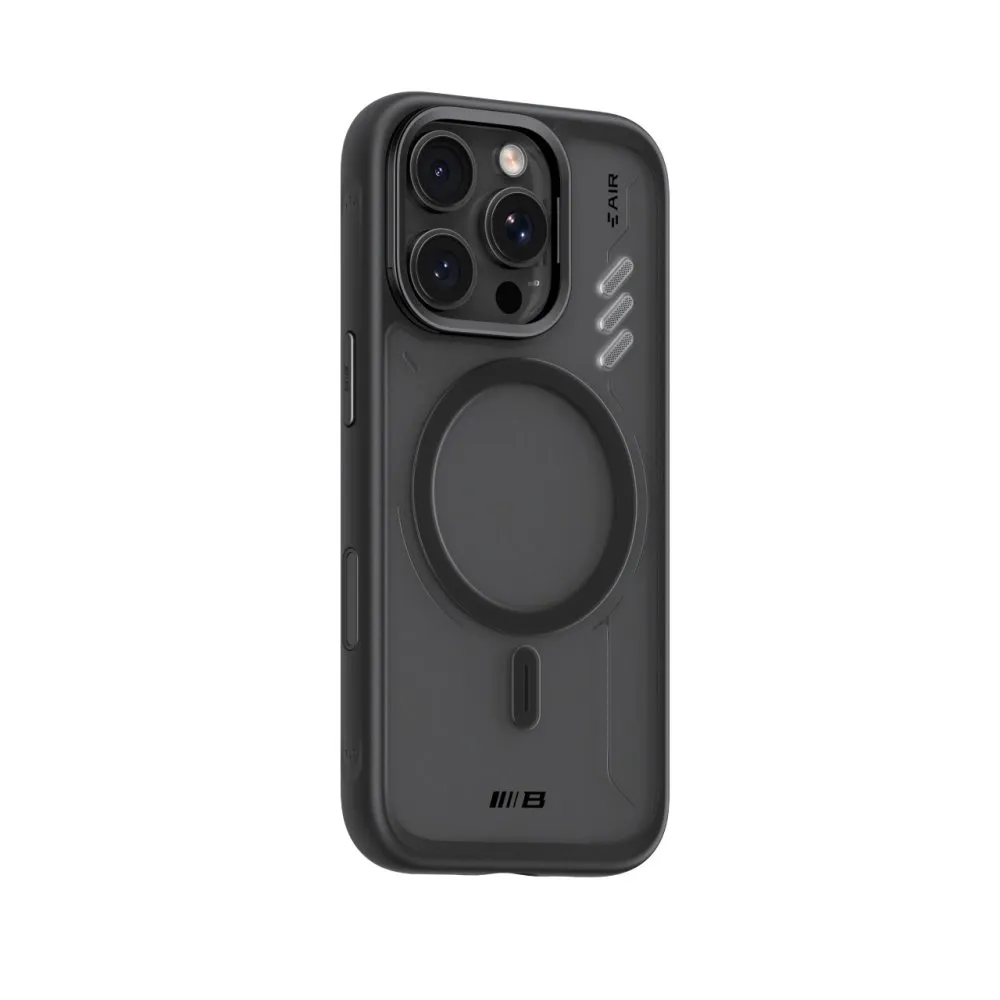 Blueo Frosted Heat Dissipation Case for iPhone 16 Pro Max with MagSafe Black
