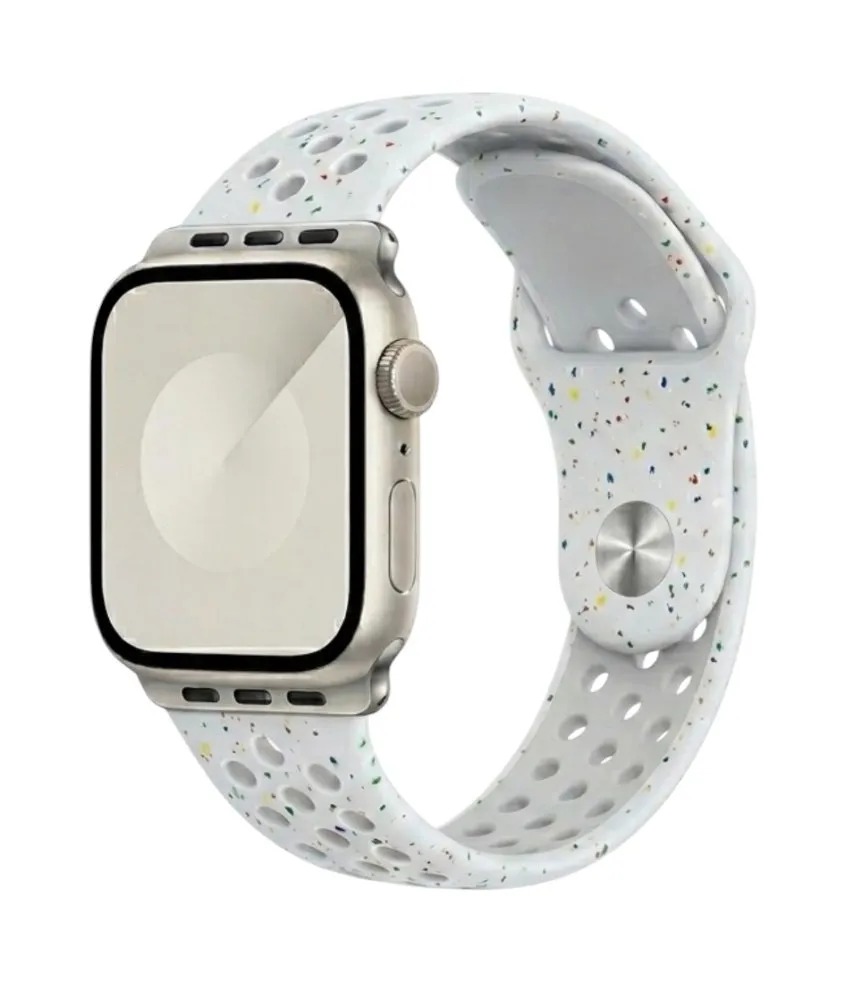 Nike Sport Band for Apple Watch 42/44/45/46/49 mm Pure Platinum S/M